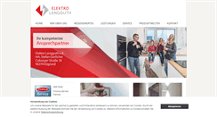 Desktop Screenshot of elektro-langguth.de